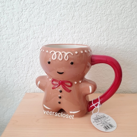 Threshold Gingerbread Man Stoneware Mug